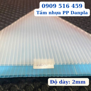 Tấm nhựa pp danpla 2mm
