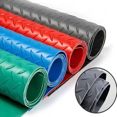 TẤM NHỰA CUỘN TRẢI SÀN CHỐNG TRƠN HÌNH THOI LÁ - HCM.DN-001