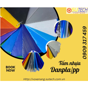 Tấm nhựa danpla 2mm, 3mm, 4mm, 5mm