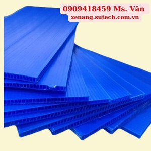 Tấm nhựa Danpla 2mm màu xanh dương