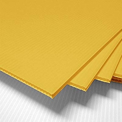 Tấm nhựa pp 3mm vàng