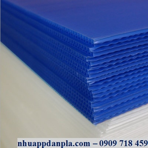 Tấm nhựa pp 4mm xanh tím