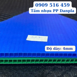 Tấm nhựa pp danpla 4mm