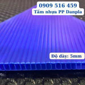 Tấm nhựa pp danpla 5mm