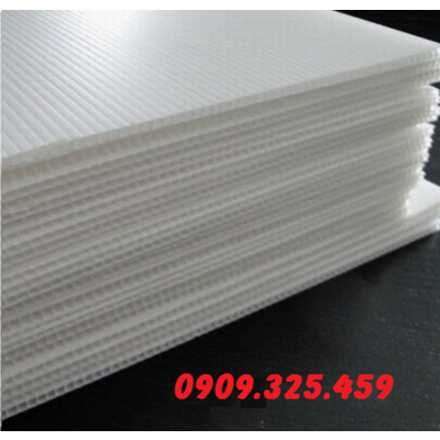 TẤM NHỰA PP DANPLA 5MM MÀU TRẮNG SỮA