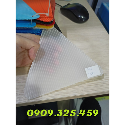 TẤM NHỰA PP DANPLA 5MM TRẮNG TRONG