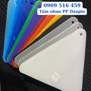 Tấm nhựa màu PP Danpla