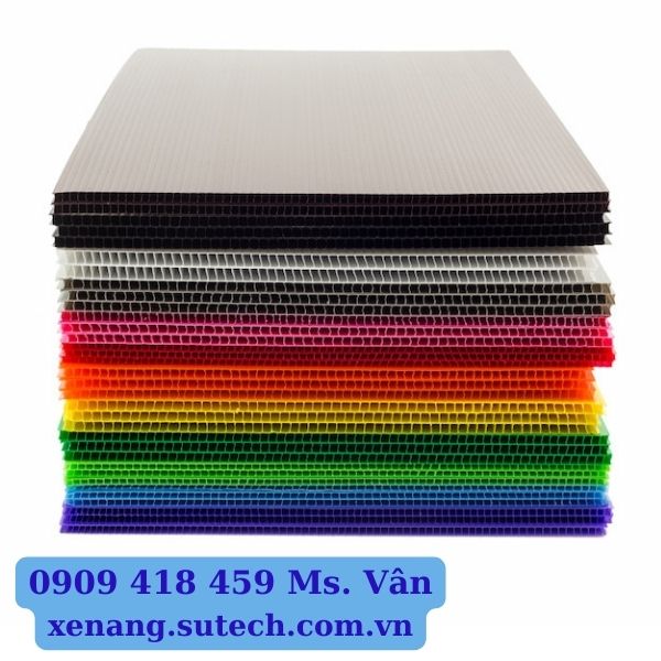Tấm nhựa PP Danpla màu sắc đa dạng 