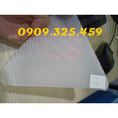 TẤM NHỰA PP DANPLA 5MM TRẮNG TRONG