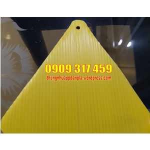 Tấm nhựa pp màu vàng