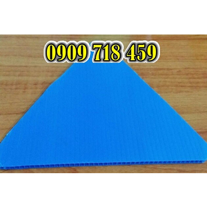Tấm nhựa pp màu xanh dương