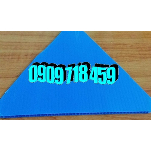 Tấm nhựa pp màu xanh dương