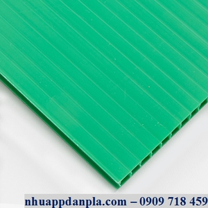 Tấm nhựa pp màu xanh lá cây