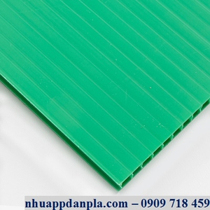 Tấm nhựa pp 4mm xanh lá cây
