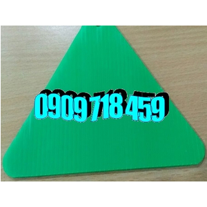 Tấm nhựa pp màu xanh lá cây