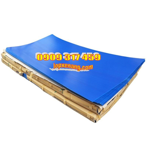 Tấm nhựa pp màu xanh 835