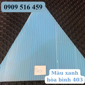 Tấm nhựa pp danpla màu xanh hòa bình