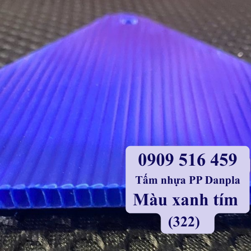 Tấm nhựa pp màu tím