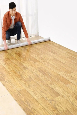 Tấm nhựa trải sàn simili 2mx25m dày 1.2mm loại SM002 DNG