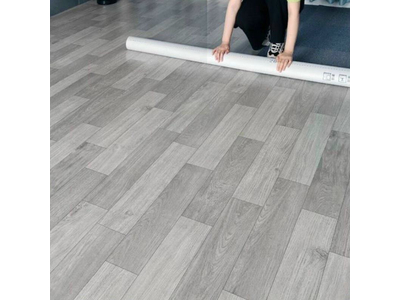 Tấm nhựa trải sàn simili 2mx30m mỏng 0.5mm loại SM001 DNG