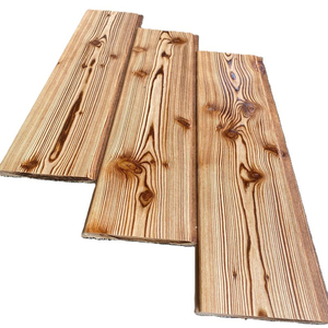 Tấm ốp gỗ thông biến tính bề mặt khò vân sáng GT05-BD