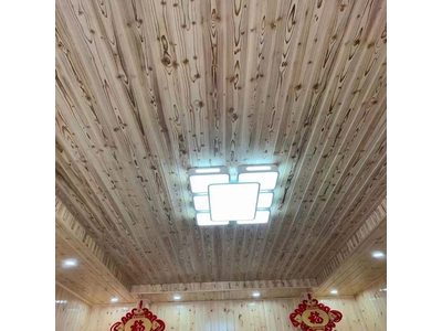 Tấm ốp gỗ thông biến tính bề mặt khò vân sáng GT06-BD