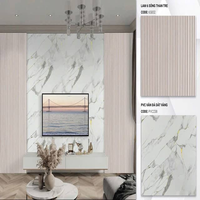 TẤM ỐP PVC VÂN ĐÁ - GALAWOOD.HM