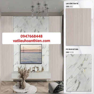 TẤM ỐP PVC VÂN ĐÁ - TỔNG KHO VẬT LIỆU HOÀN THIỆN TẠI TP. HỒ CHÍ MINH