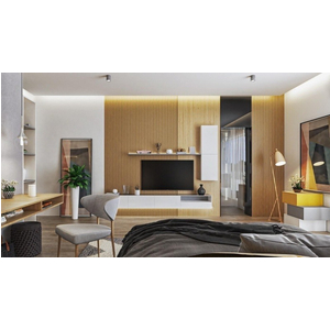 Tấm ốp sợi than tre lam 4 sóng 8mm- HTHN