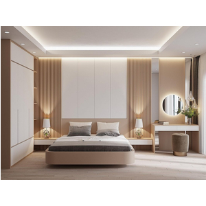 Tấm ốp sợi than tre lam 6 sóng 8mm- KOSHM