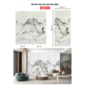 Tấm ốp sợi than tre SK ĐỐI XỨNGTẠI HCM