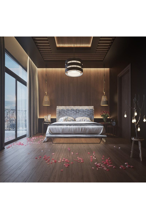 Tấm ốp sợi than tre VÂN GỖ