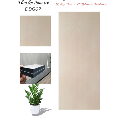 TẤM ỐP THAN TRE PHỦ PET 17MM HV-DBG-007.HN TẠI HÀ NỘI