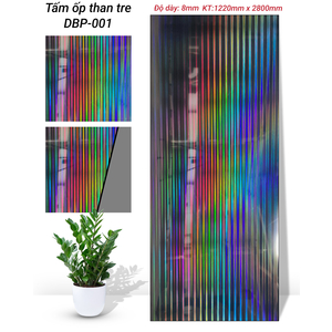 TẤM ỐP THAN TRE PHỦ PET DB CAO CẤP TẠI NHÀ MÁY HÀ NỘI