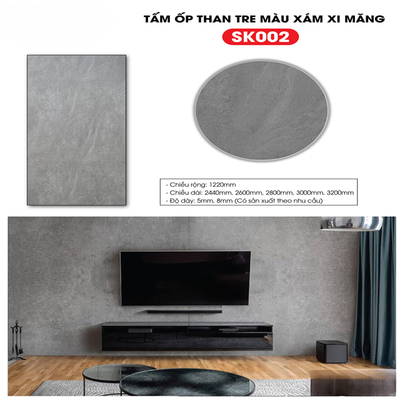 TẤM ỐP THAN TRE SỢI GREENSK-XIMANG 8mm TẠI THANH HOÁ