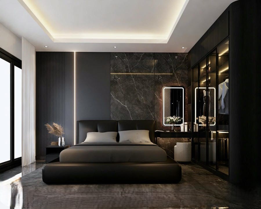 NTTT- Tấm ốp sợi than tre VÂN VẢI cốt trắng 8mm