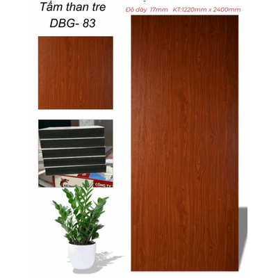 TẤM ỐP THAN TRE VÂN GỖ 17MM HV-DBG-83.HN TẠI HÀ NỘI