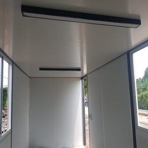 Tấm panel ốp trần kim loại cách nhiệt khổ rộng 1m PU EPS 03