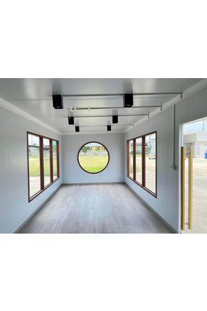 Tấm panel ốp trần kim loại lõi EPS cách nhiệt khổ rộng 1m MAT-PUEPS003 HNM