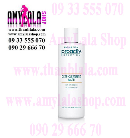 Tắm rửa mặt trị mụn trắng da Proactiv Solution Deep Cleansing Wash 2in1 Face Body 240ml - 0933555070