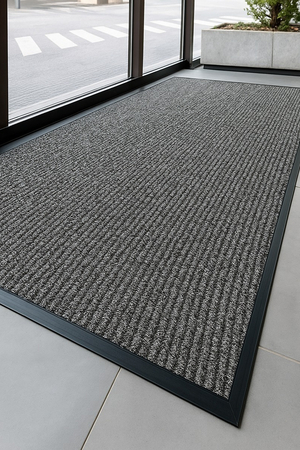 Tấm thảm chùi chân 3M Nomad Carpet Matting lấy bụi giữ nước chống trơn trượt sản xuất theo yêu cầu và bo viền cao su 3M3100 HNO