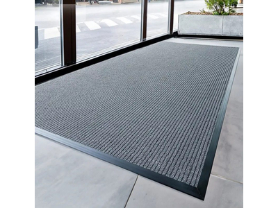 Tấm thảm chùi chân 3M Nomad Carpet Matting lấy bụi giữ nước chống trơn trượt sản xuất theo yêu cầu và bo viền cao su 3M4000 HNO