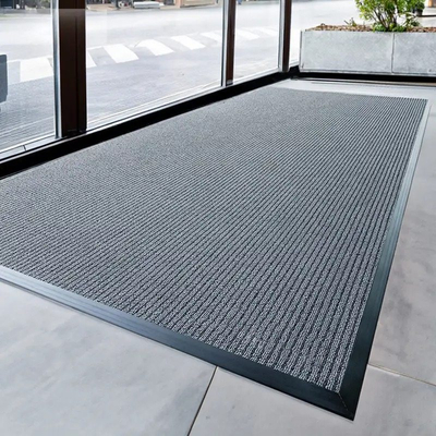 Tấm thảm chùi chân 3M Nomad Carpet Matting lấy bụi giữ nước chống trơn trượt sản xuất theo yêu cầu và bo viền cao su 3M4000 HNO