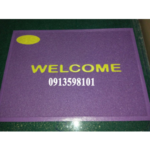 Thảm nhựa lau chân Welcome