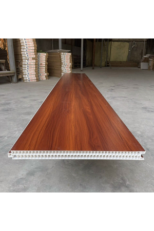 Tấm vách ngăn nhựa giả gỗ 2 mặt AU1-DIVID DNG