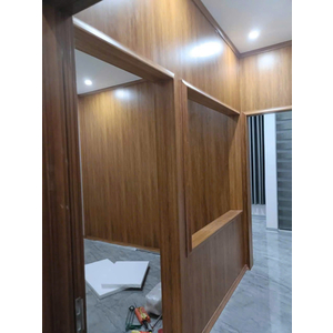 Tấm vách ngăn nhựa giả gỗ 2 mặt BL-HWVN