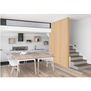 Tấm vách ngăn nhựa giả gỗ 2 mặt EW-VNDN