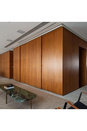 Tấm vách ngăn nhựa giả gỗ 2 mặt HT-DIVID HNO