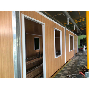 TỔNG ĐẠI LÝ CUNG CẤP VÁCH NGĂN NHỰA GIẢ GỖ 2 MẶT PVC