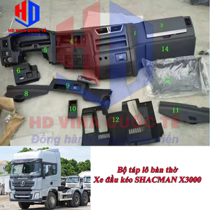 Bán táp lô bàn thờ xe đầu kéo Shacman X3000 - Bán phụ tùng xe Shacman X3000